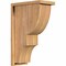 Ekena Millwork Ridgewood Smooth Corbel w/Backplate, Western Red Cedar, 7 1/2"W x 14"D x 22"H COR08X14X22RID01SWR - alternate 1